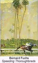 Bernard Bernie Fuchs second artwork example showing Olympic and sporting themes