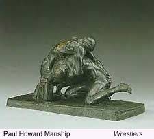 Paul Howard Manship sculpture showing classical athletic forms and Olympic themes