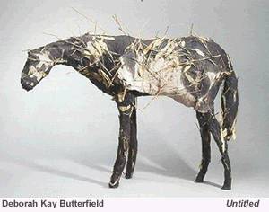 Deborah Kay Butterfield, American sculptor known for horse sculptures made from found materials, born 1949