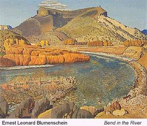 Ernest Leonard Blumenschein, American artist and founder of the Taos art colony, 1874-1960