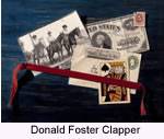 Donald Foster Clapper, contemporary American trompe l'oeil artist