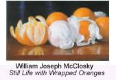 William Joseph McCloskey, American trompe l'oeil painter known for citrus still-lifes, 1859-1941