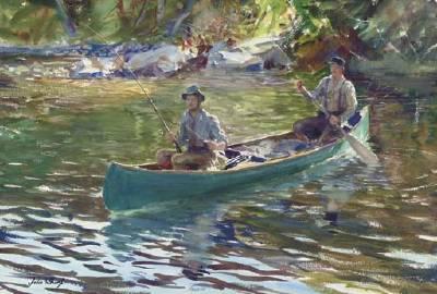 The Trout Fisherman