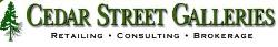 Cedar Street Galleries logo - David Howard Hitchcock specialist dealer in 817 Cedar Street, Honolulu, HI 96814