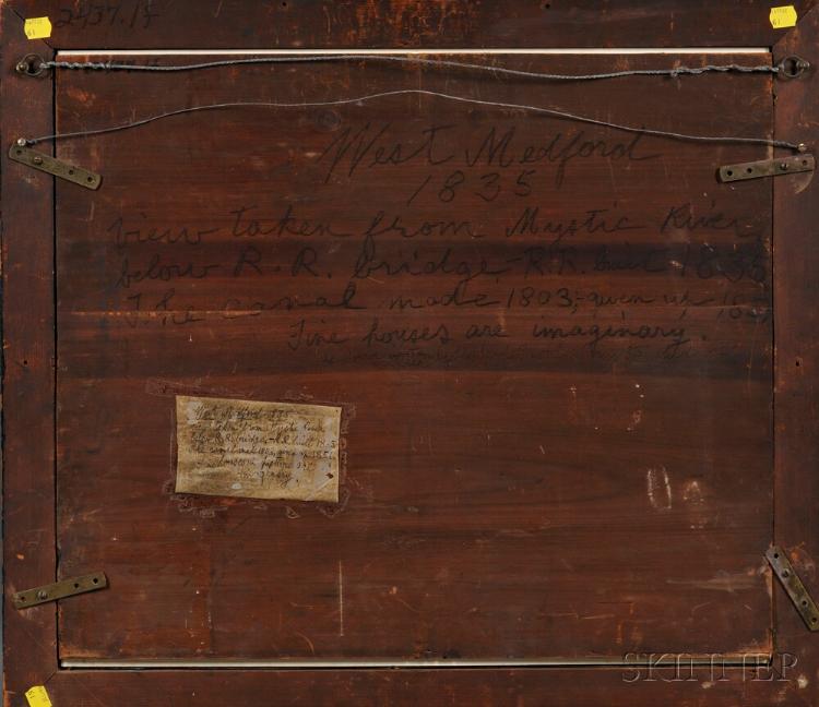 The Junction formed in Medford by the Meeting of the [Mystic] River, Canal, and Railroad - Image 2 of 3