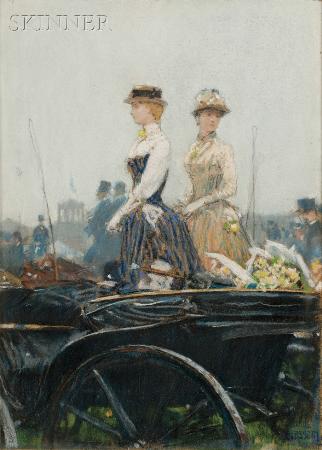 At the Grand Prix