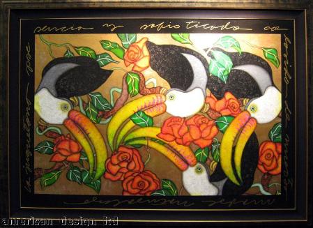 "La Romantica Y Jugetona Posture" original naturalismo by Luis Sottil