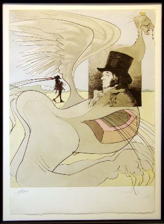 Salvador Dali "Caprices De Goya" Original Intaglio Etchings. Complete suite - Image 1 of 4