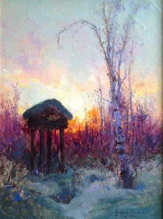 Cache at Sunset - Image 1 of 2