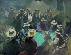 Richard Rhoda Fine Art logo - Helene Schjerfbeck collector seeking artwork in Seattle, WA
