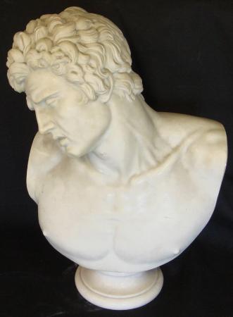 Antonio Frilli, "Busto di un Giovane", Marble Bust - Image 1 of 4