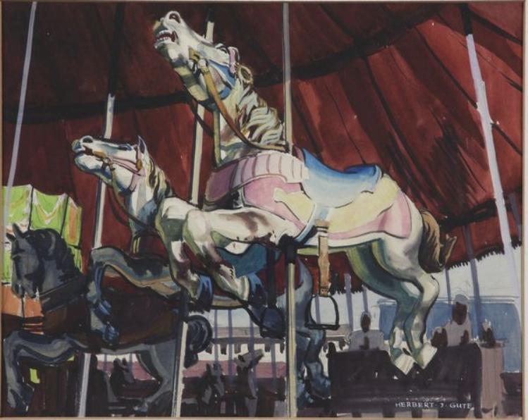 Carousel Horses - Image 2 of 3