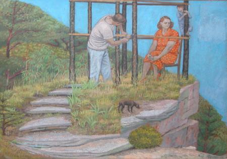Study for Mountain Top