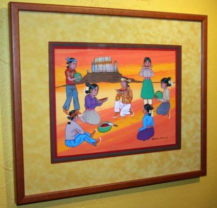 Navajo Family Painting