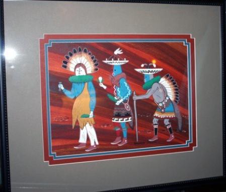 Navajo Yei bachi Dancing Figures