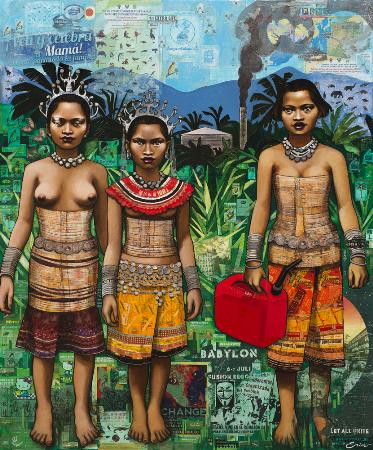 Borneo Schoolgirls
