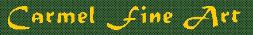 Carmel Fine Art  logo