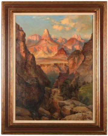 The Grand Canyon (after Thomas Moran)