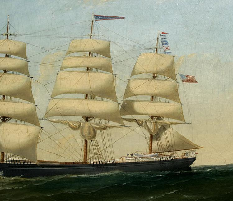 Full Rigged Ship GATHERER - Image 4 of 4