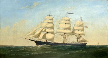 Full Rigged Ship GATHERER - Image 1 of 4