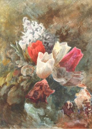 Tulips and Narcissus - Image 1 of 2
