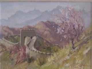 Springtime on the Great Wall of China