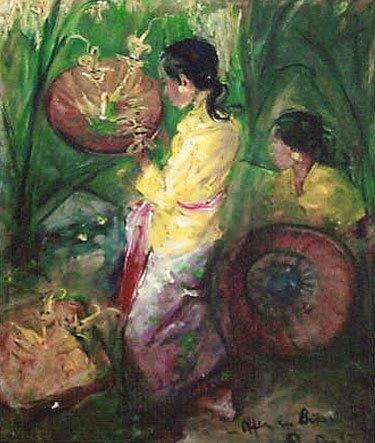 Women with Parasols
