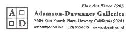 Adamson-Duvannes Galleries  logo
