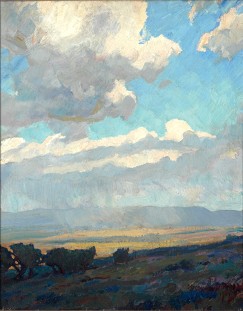 Storm in the Coso Range