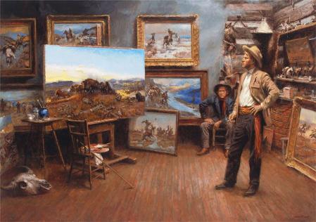 RUSSELL PAINTS A MASTERPIECE BY ANDY THOMAS
$200,000 SOLD