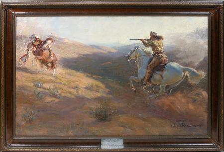 "The First Scalp for Custer" $55,000