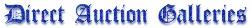 Direct Auction Galleries, Inc. logo - Alfred Thompson Bricher specialist dealer in 7232 N. Western Ave., Chicago, IL 60645