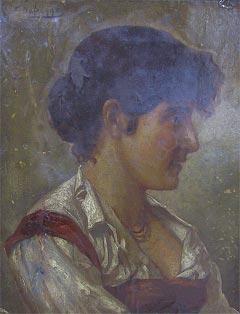Portrait of Peasant Girl 