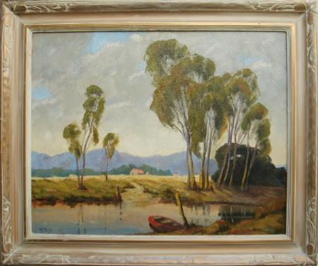 "Trees And Stream"