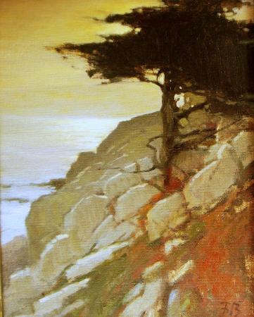 "Sunset At Pebble Beach"