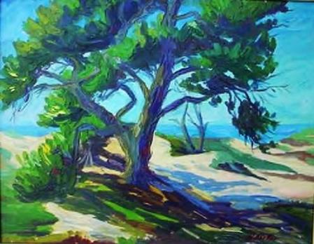 "Cypress and Sea"