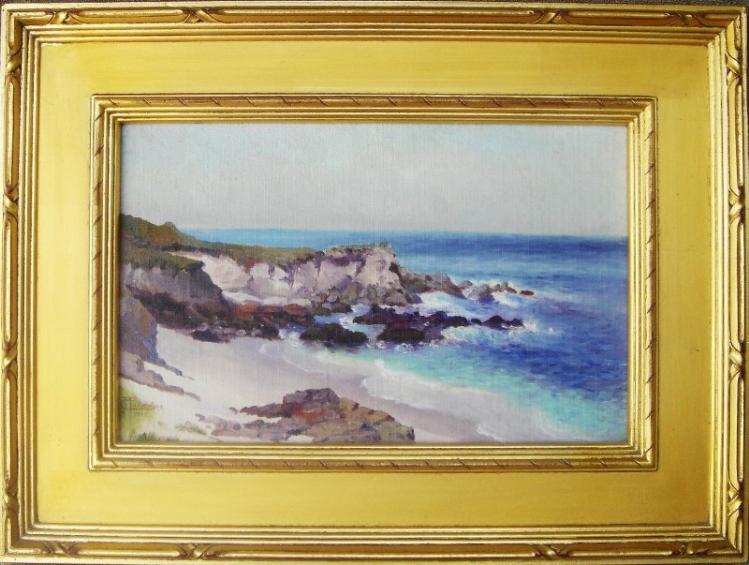 "Along The Monterey Coast" - Featured at the Carmel Art Association 75th Anniversary Exhibit - Image 2 of 4