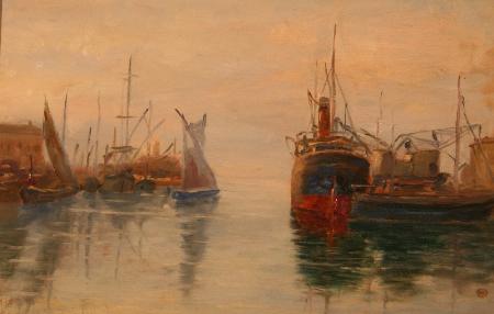 Harbor scene