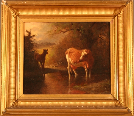 Landscape with cow
