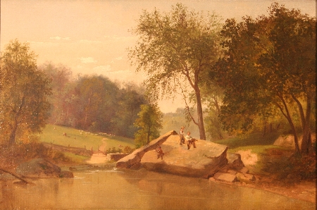 Boys fishing