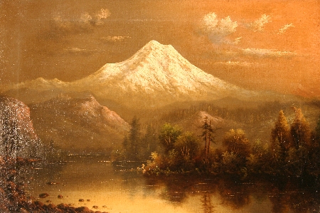 Sunset Mount Hood, Oregon