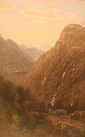 Mt. Scene with Train