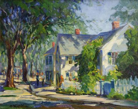 Rockport Town Scene