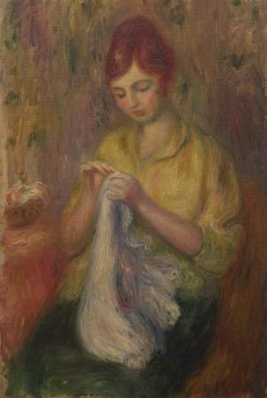 Woman Sewing