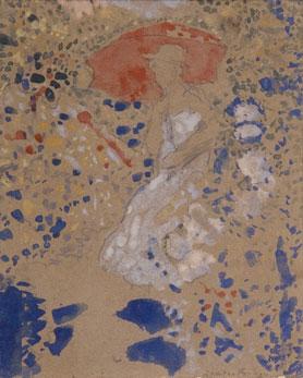Woman with a Parasol 