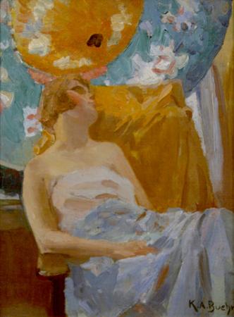 Woman with Parasols 