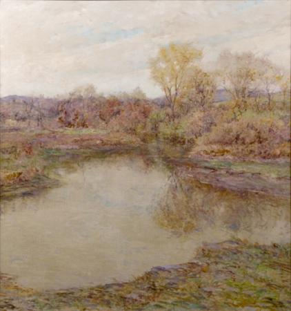 The Pond in Early Autumn