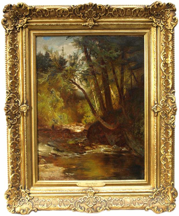 Brook Through the Woods - Image 2 of 2