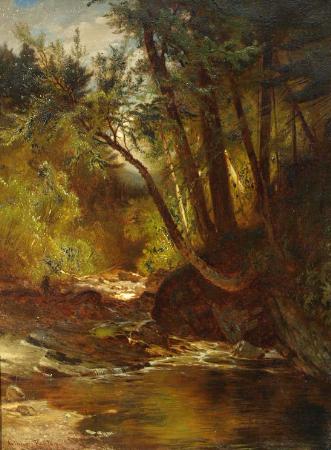 Brook Through the Woods - Image 1 of 2