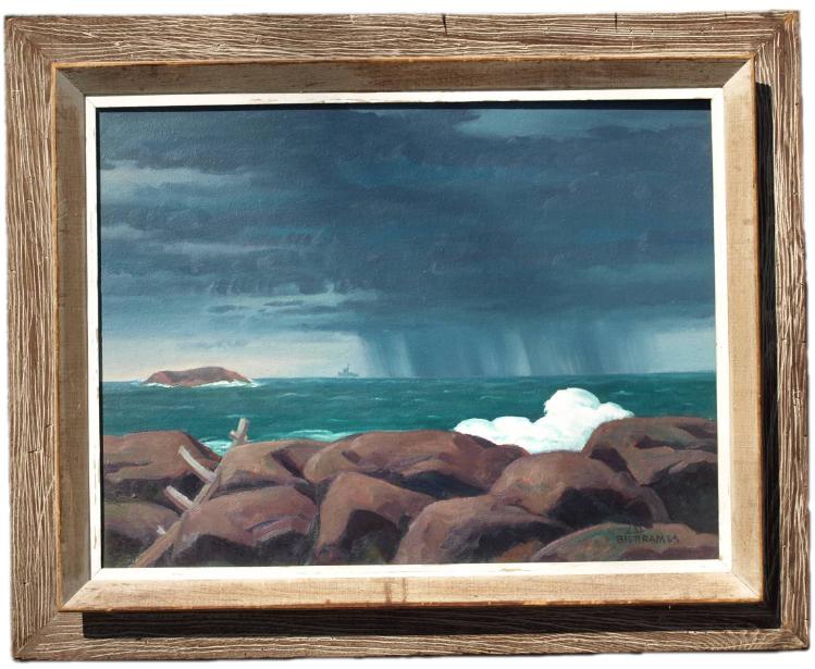 Stormy Coast, Maine - Image 2 of 2